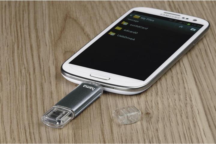 Produktbild Hama Laeta Twin (128 GB, USB-A)