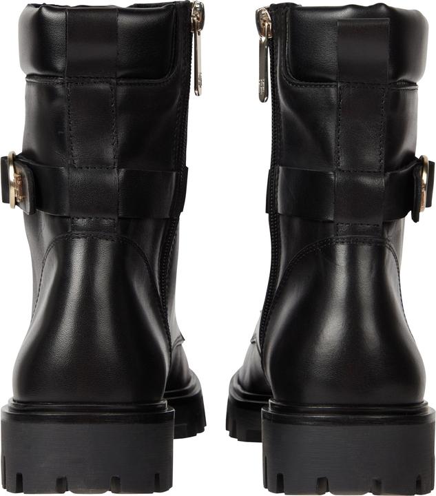 Actual product image Tommy Hilfiger Buckle Lace Up Boot (38)