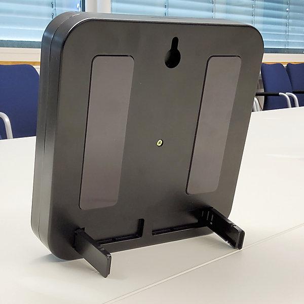 Actual product image Bürk Meeting timer, HxWxD 195 x 195 x 32 mm, black.