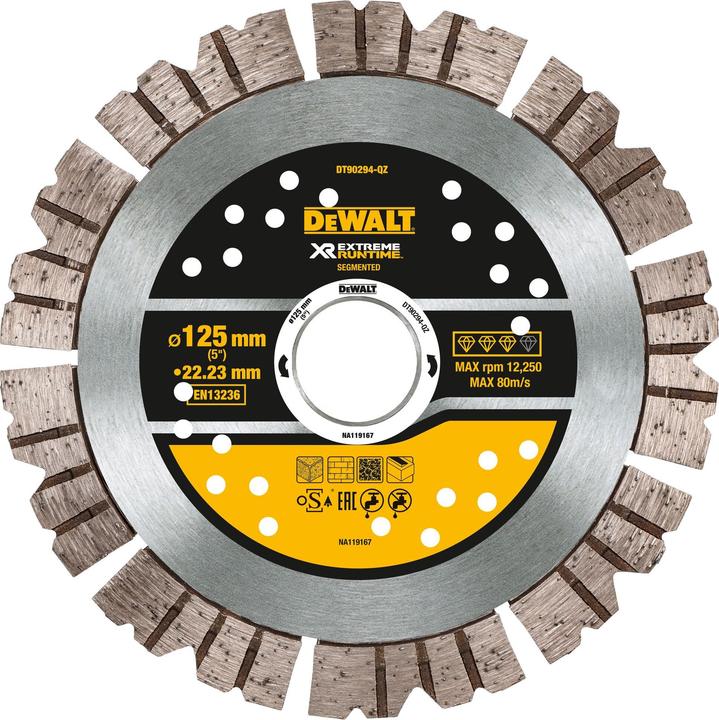 Actual product image DeWalt Diamond cutting disc