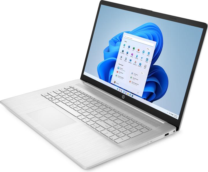 Actual product image HP PORTABLE 17-CP2016NF GRIS RYZEN 3-7320U 8GB LPDDR5 256GB PCIE AMD RADEON INTE (17.30", AMD Ryzen 3 7320U, 8 GB, 256 GB)