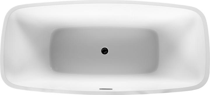 Produktbild Beliani Badewanne freistehend weiss rechteckig 170 x 78 cm MINGO (252 l, 170 cm, 78 cm)
