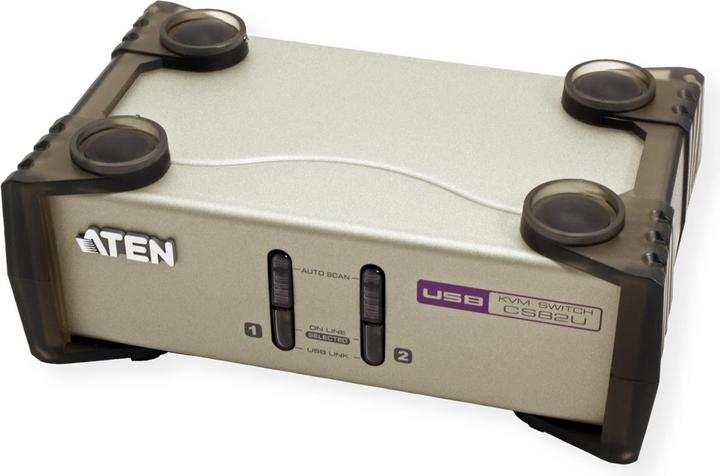 Aten CS82U, 2 Port KVM Switch, USB, PS/2 & VGA