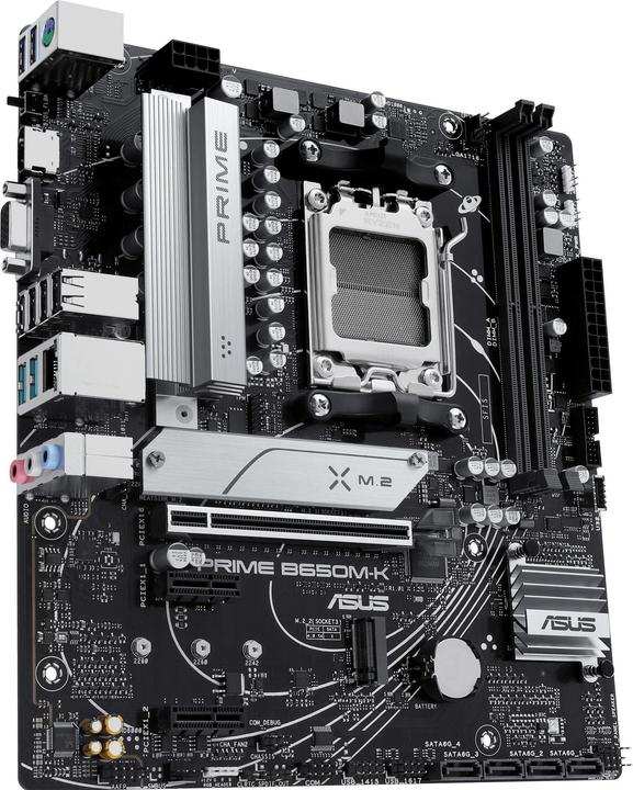 Image du produit ASUS Prime B650M-K (AM5, AMD B650, mATX)