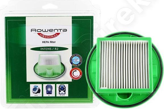Image du produit Rowenta Filtre Hepa ZR000801 pour Intens, R2 et Air Force (1 x)
