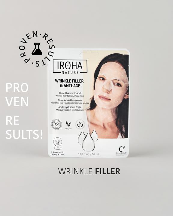 Immagine prodotto Iroha Nature Maschera per viso e collo in tessuto (18 ml)