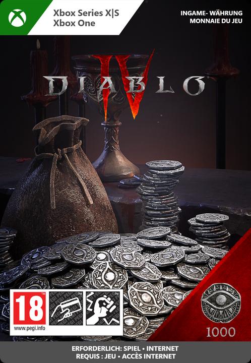 Immagine prodotto Microsoft Codice di download Xbox Diablo IV 1000 Platinum