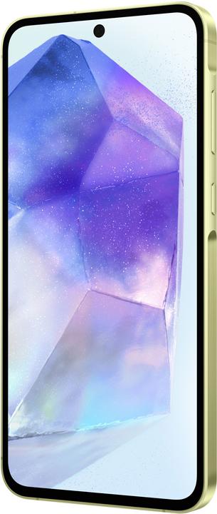 Actual product image Samsung Galaxy A55 (128 GB, Awesome Lemon, 6.60", SIM + eSIM, 50 Mpx, 5G)