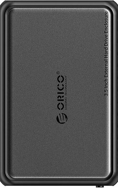 Actual product image Orico DDL HDD/SSD enclosure 2.5" / 3.5", 5Gbps, USB-A to USB-B (black) (2.5")