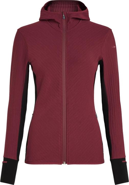 Produktbild Icebreaker Women's Descender L/S Zip Hood (XS)