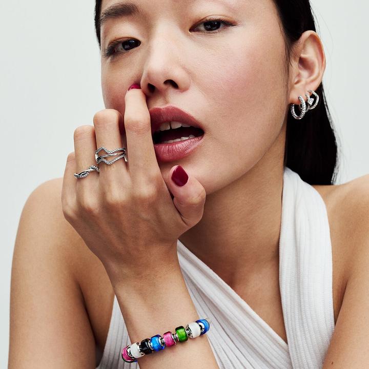 Produktbild Pandora Polierte Welle Ring (58, 925 Silber)