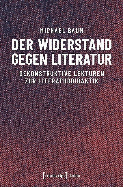 Actual product image The resistance to literature (German)