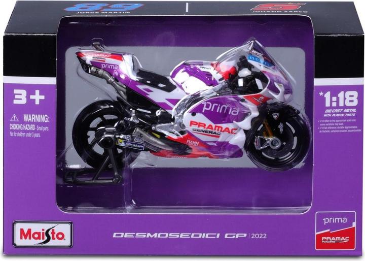 Immagine prodotto Maisto Moto GP 1/18 #5 Zarco 2022