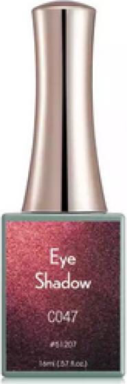 Canni Gellack Eye Shadow C047 UV/LED (Rosa Glitzer, Gel-Effekt Nagellack)