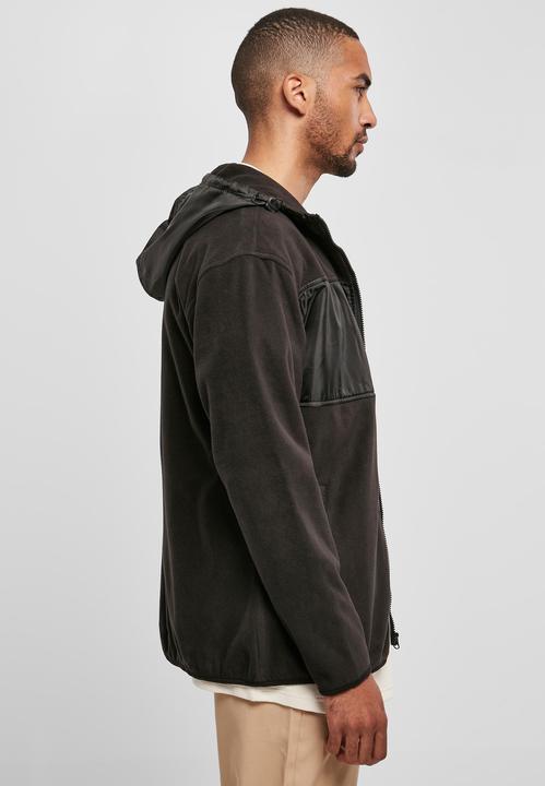 Actual product image Urban Classics Hooded Micro Fleece Jacket - 19437 (M)