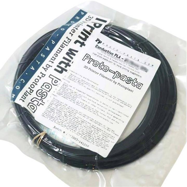 Proto-pasta Conductive PLA (PLA, 1.75 mm, 500 g, Black)