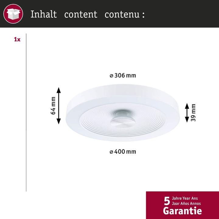 Actual product image Paulmann Volea ceiling light (2900 lm)