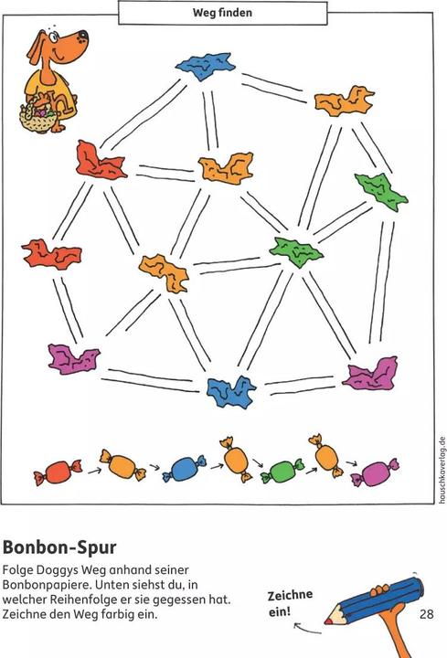 Actual product image Vorschulblock - Logisches Denken, rätseln und knobeln ab 5 Jahre (German, Sabine Dengl, Linda Bayerl, 2023)