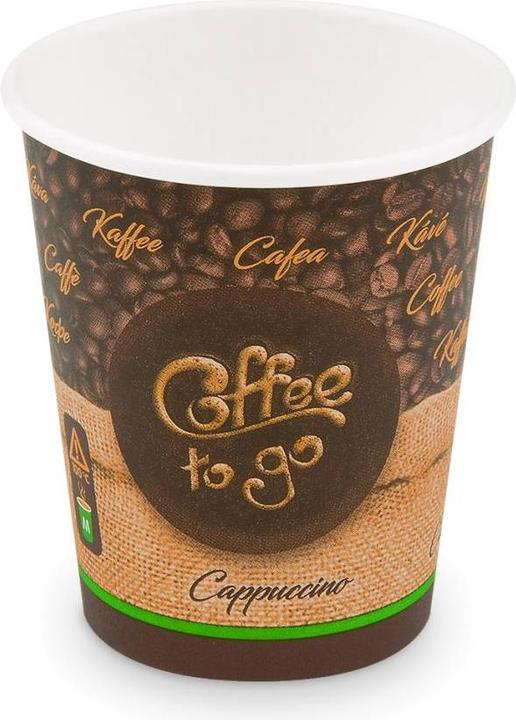Produktbild Wimex.eu Pappbecher -Coffee to go- 80mm 280ml M: 0,2L,8oz - 50 Stück (50 x)