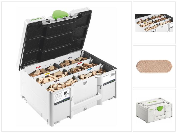 Actual product image Festool Domino dowel beech range DS 4/5/6/8/10 1060 BU (1 pcs.)