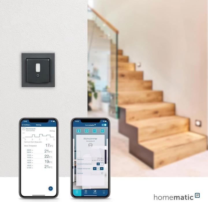 Actual product image Homematic IP Motion detector for 55 mm HmIP-SMI55-A (150 m)