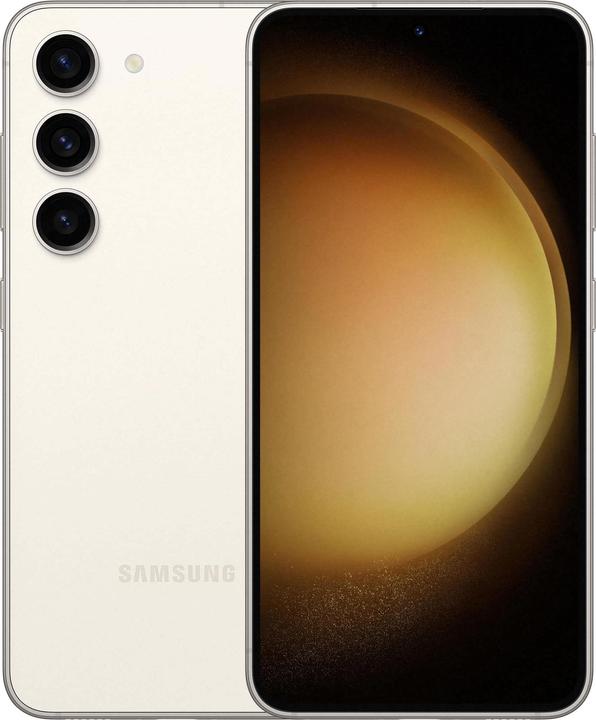 Image du produit Samsung Galaxy S23 (128 Go, Crème, 6.10", SIM + eSIM, 50 Mpx, 5G)