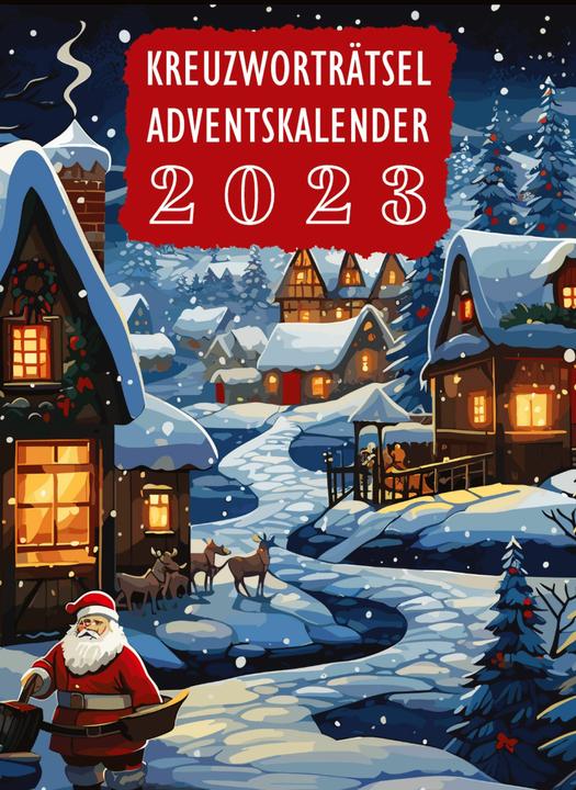 Produktbild Verlag:Kreuzworträtsel Adventskalender