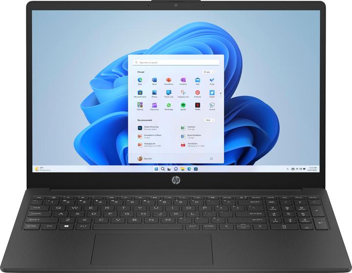 Produktbild HP 15-fd0135ng (schwarz, Windows 11 Home 64-Bit, 39.6 cm (15.6 Zoll), 512 GB SSD) (15.60", Intel Core i3-1315U, 16 GB, 512 GB, DE)