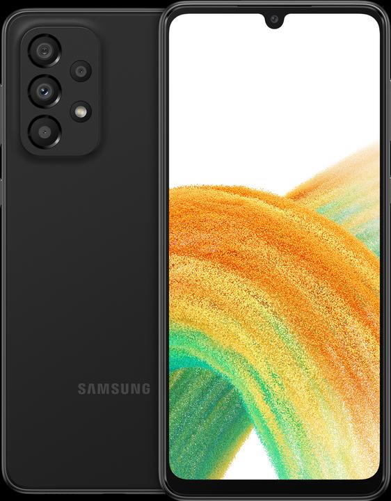 Samsung Galaxy A33 5G EU (128 GB, Awesome Black, 6.40", Hybrid Dual SIM, 48 Mpx, 5G)