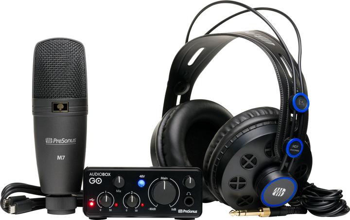 PreSonus AudioBox GO Creator Bundle (USB)