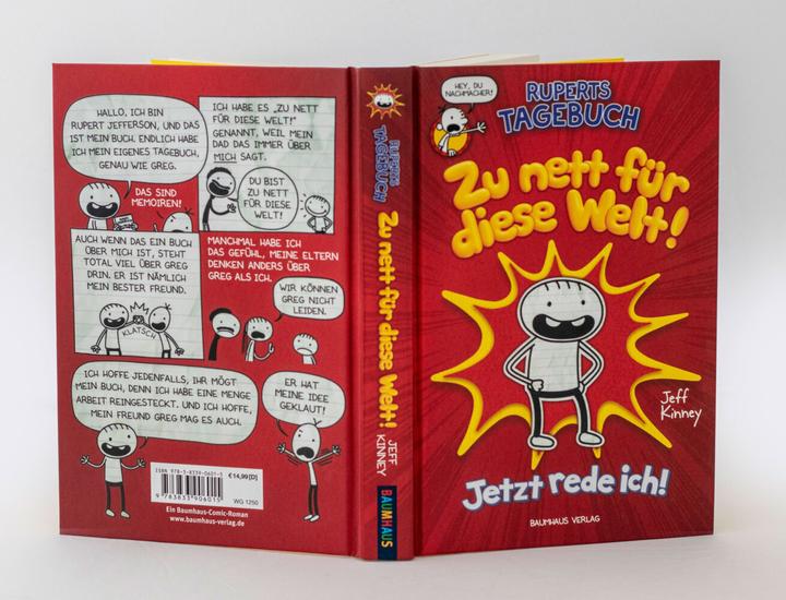 Produktbild Ruperts Tagebuch - Zu nett für diese Welt! (Deutsch, Jeff Kinney, 2019)