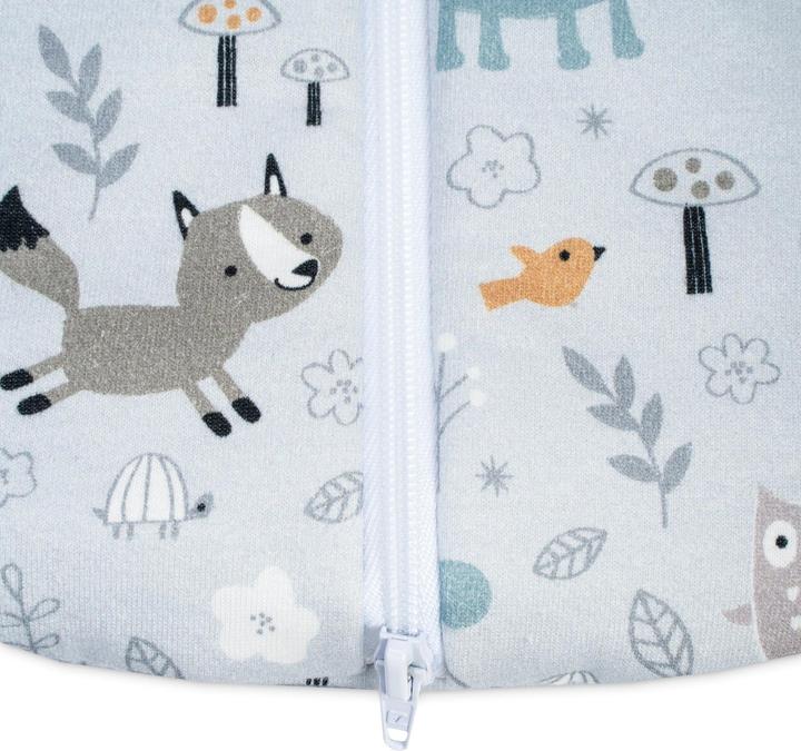 Actual product image Julius Zöllner Jersey Sleeping Bag - 56 - Smart Friends (56 cm, 2.5 TOG, Summer)