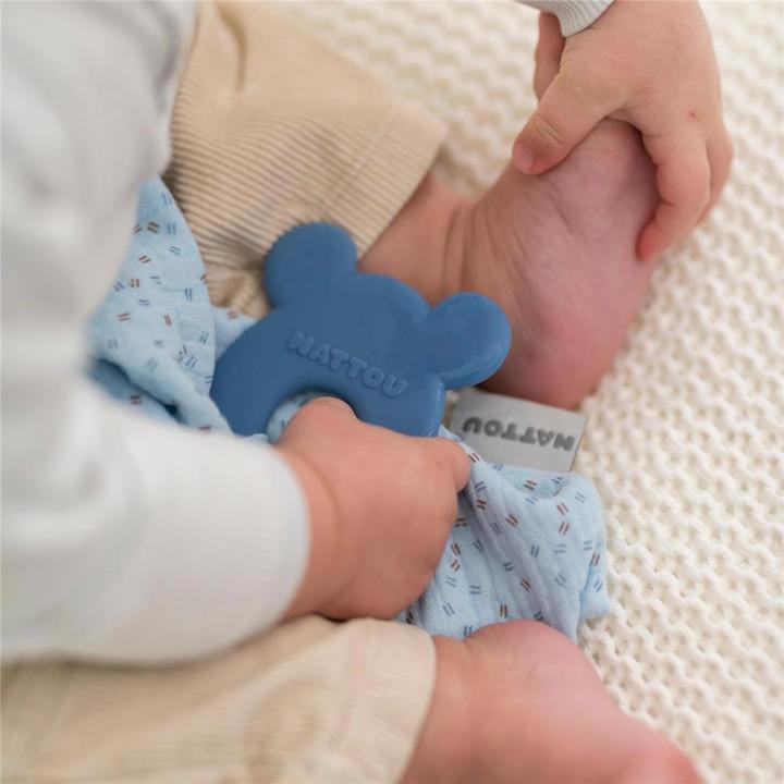 Produktbild Nattou Kuscheltuch mit Beissring