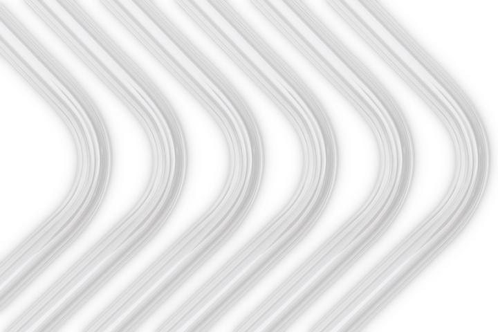 Actual product image EKWB EK-Loop Hard Tube 12/10mm acrylic, bent 90 degrees - 80cm, 6 pcs. (0.80 m, Plastic)