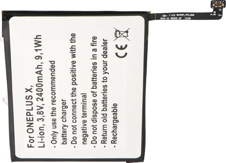 Image du produit AccuCell Akku ONEPLUS X Akku E1000, X OPPO A30, A30 Dual SIM TD-LTE, BLP607