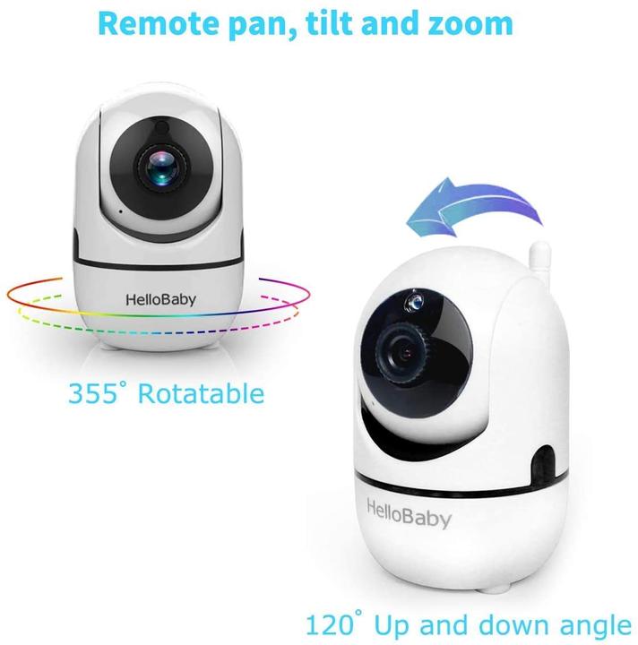 Image du produit HelloBaby HB65 Babyphone avec caméra (Vidéo et audio, 300 m)