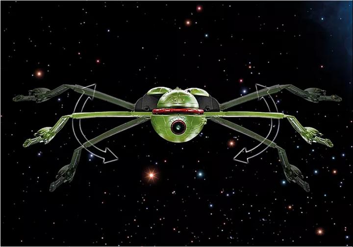 Produktbild Playmobil Klingonenschiff: Bird-of-Prey (71089, Playmobil Star Trek)