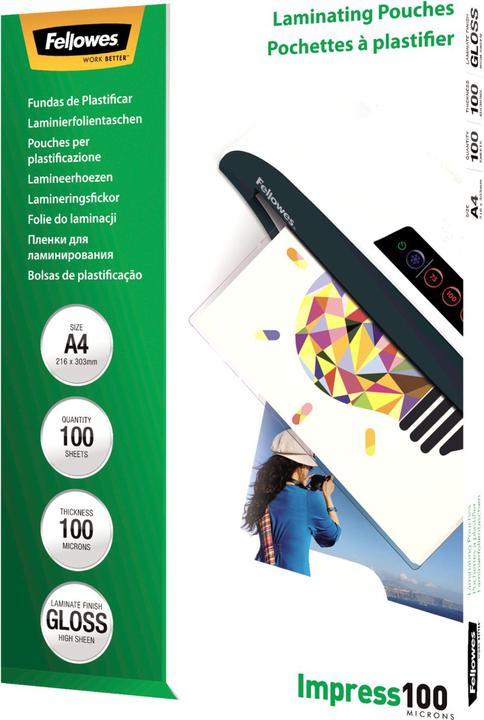 Actual product image Fellowes Imprint 100 (A4, 100 Piece, 100 µm)