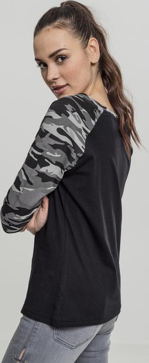 Immagine prodotto Urban Classics Tee Raglan 3/4 da donna a contrasto (XS)