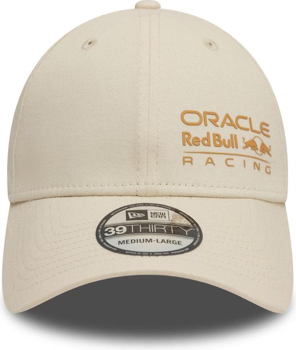 Actual product image New Era 39Thirty Stretch Cap - Red Bull Racing beige - L/XL (XL)