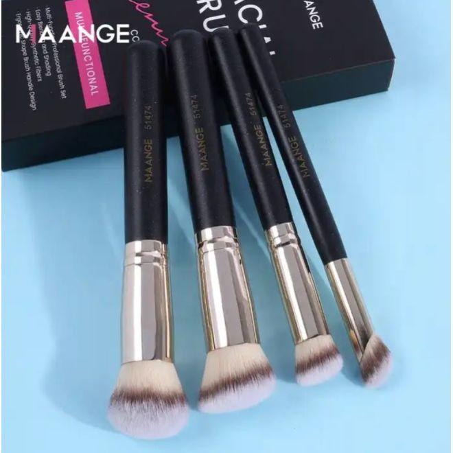 Actual product image Maange Make-up brushes 4-piece set (Highlighter)