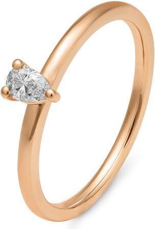 Breuning RING - BRILL. 0,17 Ct. H/si (48, 585/14 K Gold)