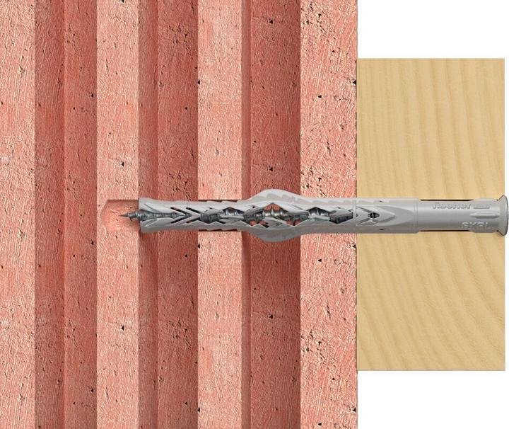 Produktbild Fischer Langschaftdübel R 88551 SXRL 10 x 80 T Schrauben A 4/Dübel-Nylon (50 Stk.)