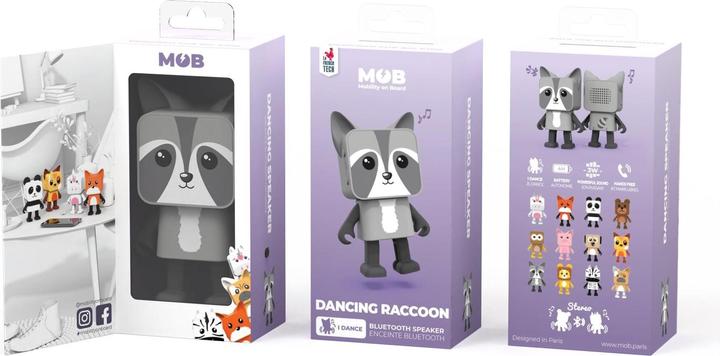 Image du produit Mobility on Board Dancing Animal speaker Raton laveur (4 h, Fonctionnement sur batterie)