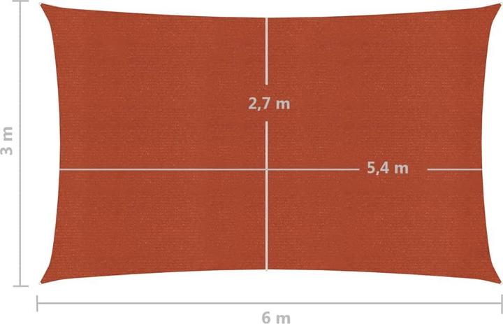Image du produit VidaXL Sonnensegel (3 x 6 m)