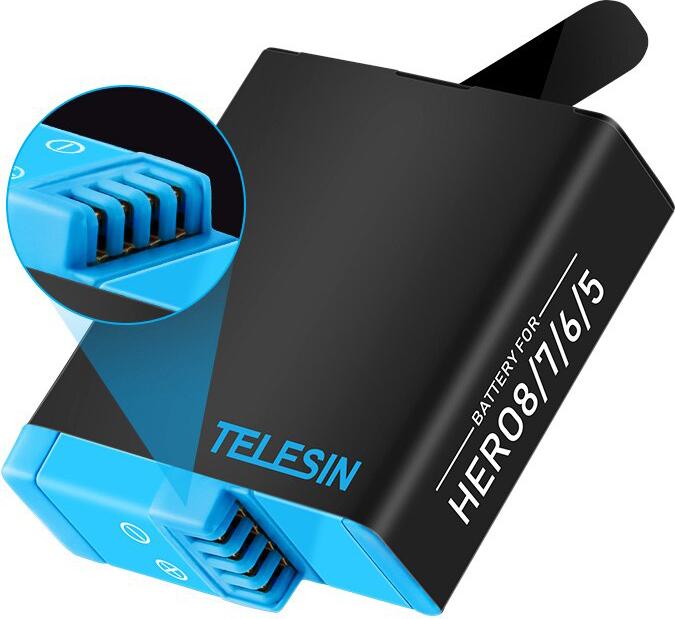 Telesin GP-BTR-801 (GoPro Hero 8, GoPro Hero6 Black, GoPro Hero 5, GoPro Hero 7)