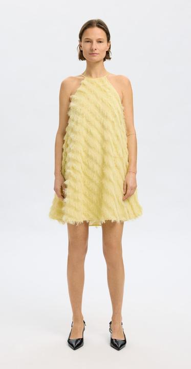 Actual product image Selected Femme Fransen-Detail Neckholderkleid (38)