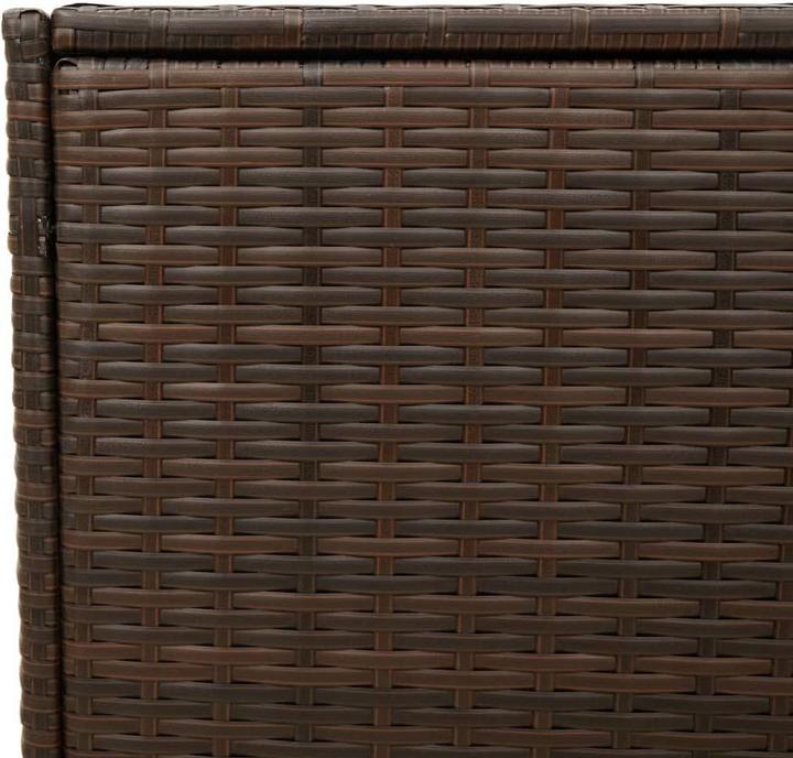 Image du produit VidaXL Gartentruhe mit Rollen 283L