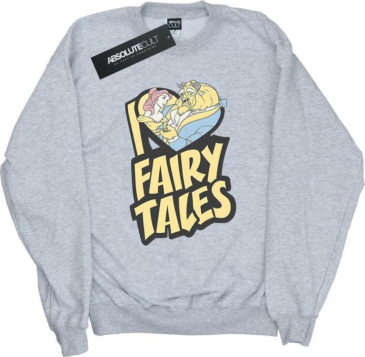 Disney Beauty And The Beast I Love Fairy Tales Sweatshirt Mädchen