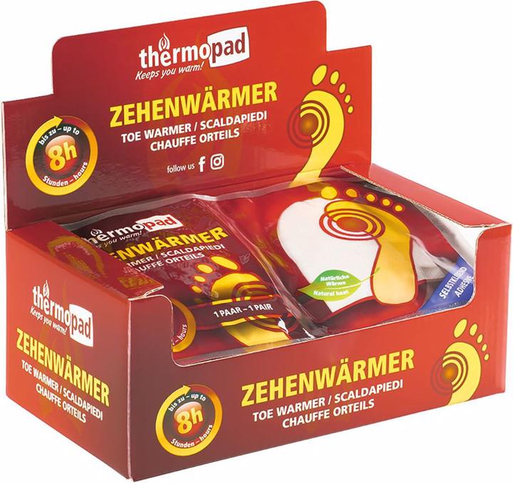 Actual product image Thermopad Toe Warmer Set of 10